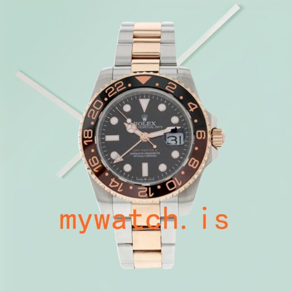 Rolex GMT-Master 40mm Men’s m126711chnr-0002 Silver-tone Oyster Bracelet - Image 4