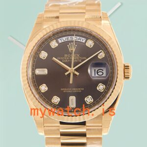 Rolex Day-date 36mm m128238-0022 Unisex Gold-tone