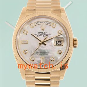 Rolex Day-date Unisex m128238-0011 36mm Mother of Pearl Dial