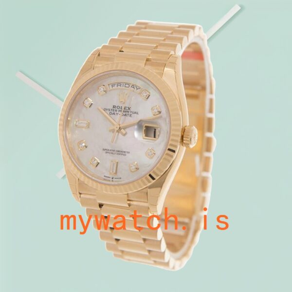 Rolex Day-date Unisex m128238-0011 36mm Mother of Pearl Dial - Image 4