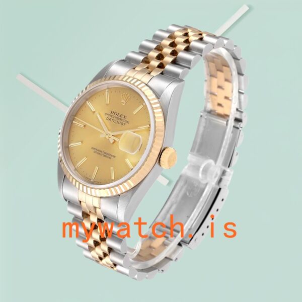 Rolex Datejust 16233CSJ 36mm Men’s Silver-tone - Image 4