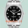 Rolex Datejust 36mm 16234BKDJ Men’s Silver-tone