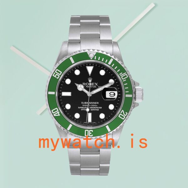 Rolex Submariner Men’s 16610LV 40mm Silver-tone - Image 3