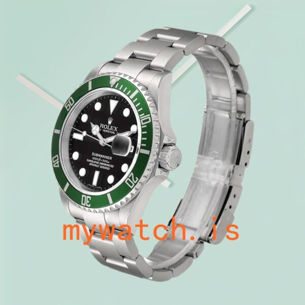 Rolex Submariner Men’s 16610LV 40mm Silver-tone - Image 2