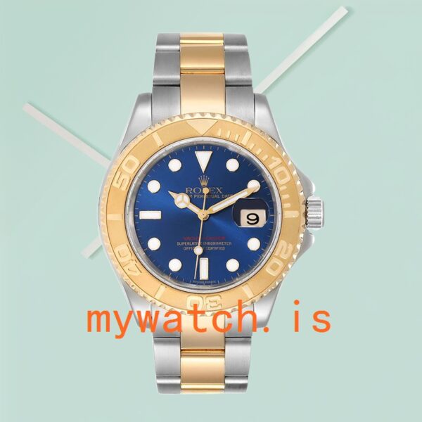 Rolex Yacht-master 40mm 16623BLSO Men’s Silver-tone - Image 2