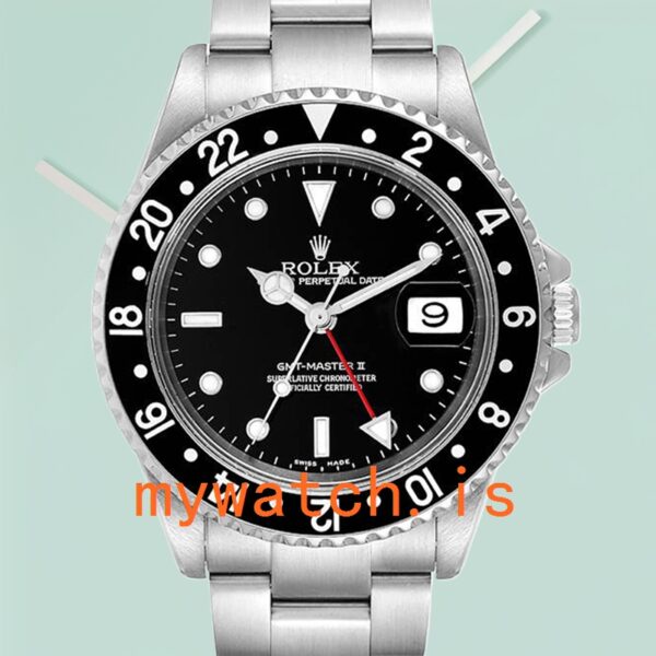 Rolex Gmt Master Ii 16710COKE 40mm Men’s Black Dial