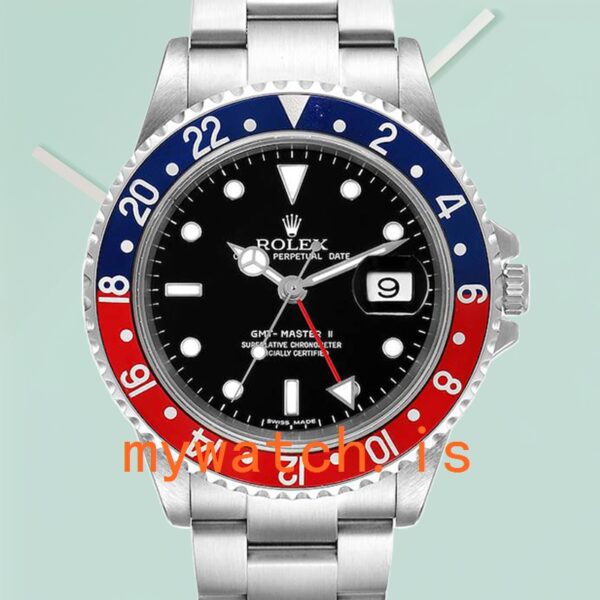 Rolex Gmt Master Ii 16710PEPSI 40mm Men’s
