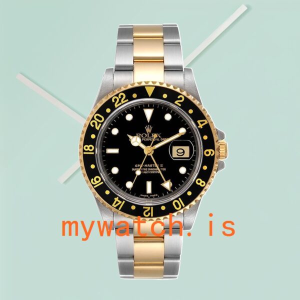 Rolex Gmt Master Men’s 40mm 16713BKSO Black Dial Automatic - Image 4
