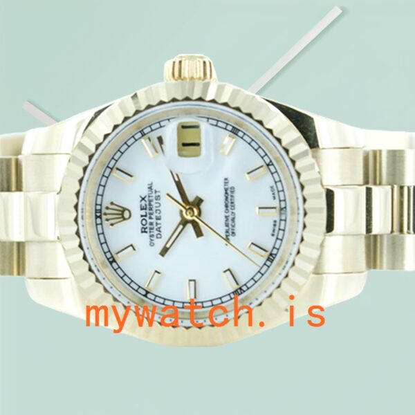 Rolex Datejust Ladies 178278WSO 26mm Automatic Oyster Bracelet - Image 2