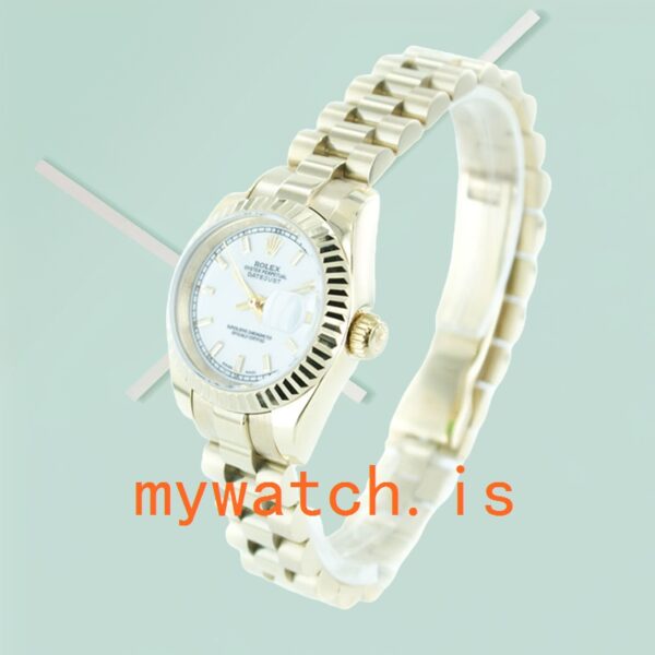 Rolex Datejust Ladies 178278WSO 26mm Automatic Oyster Bracelet - Image 4
