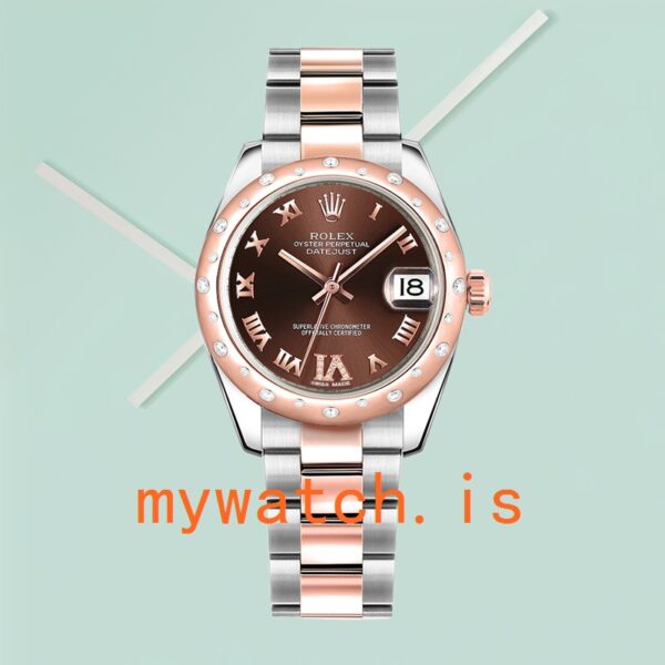 Rolex Datejust 178341-72161 Ladies 31mm Rose Gold-tone Bracelet - Image 2
