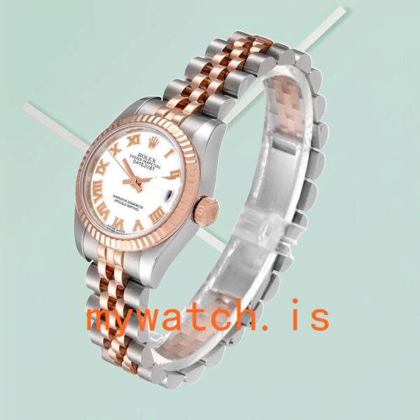 Rolex Datejust Ladies 179171 26mm White Dial Stainless Steel - Image 4