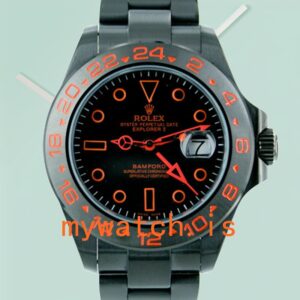 Rolex Explorer Men’s 42mm m216570-0001 Oyster Bracelet Black-tone