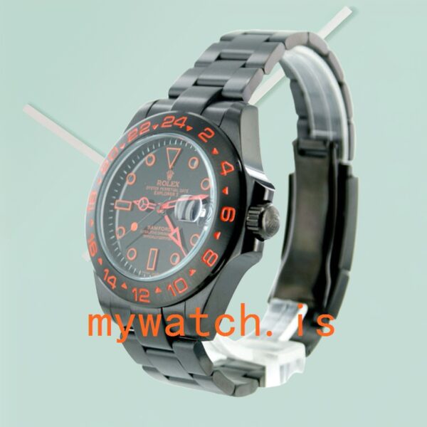 Rolex Explorer Men’s 42mm m216570-0001 Oyster Bracelet Black-tone - Image 2