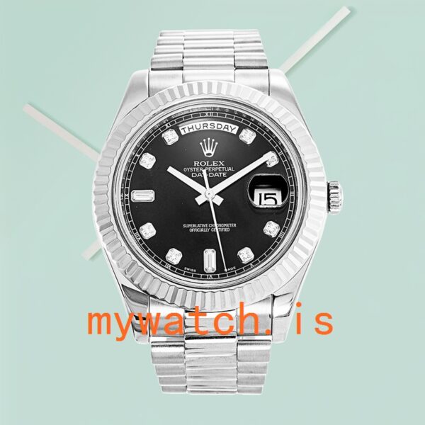 Rolex Day-Date 41mm Men’s 218206 Automatic Stainless Steel - Image 2