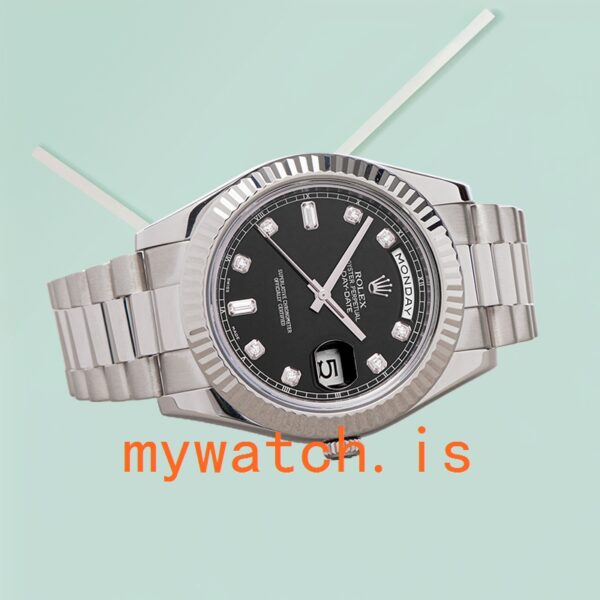 Rolex Day-Date 41mm Men’s 218206 Automatic Stainless Steel - Image 3