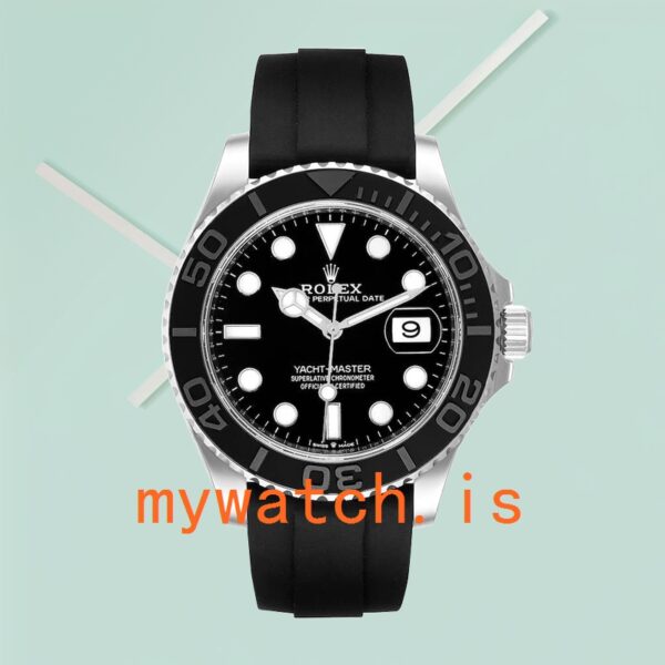 Rolex Yacht-master Men’s m226659-0002 42mm Silver-tone Black Dial - Image 4