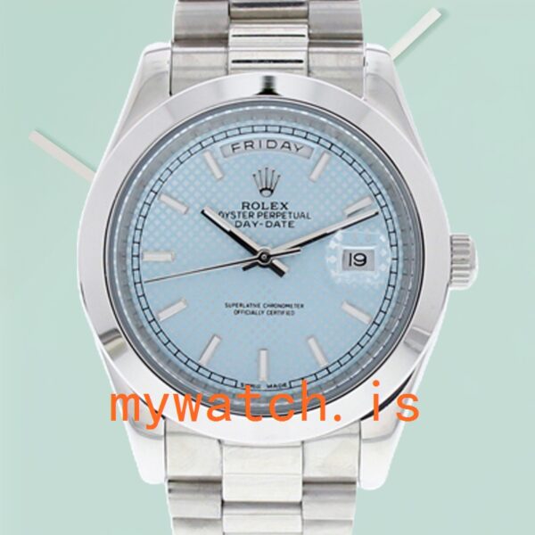 Rolex Day-date Men’s 40mm m228206-0004 Silver-tone