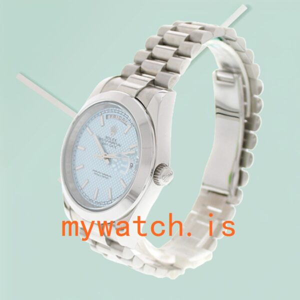 Rolex Day-date Men’s 40mm m228206-0004 Silver-tone - Image 3