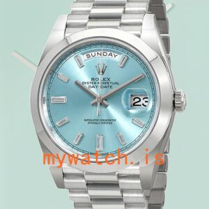 Rolex Day-Date 228206 Men’s 40mm Stainless Steel President Bracelet