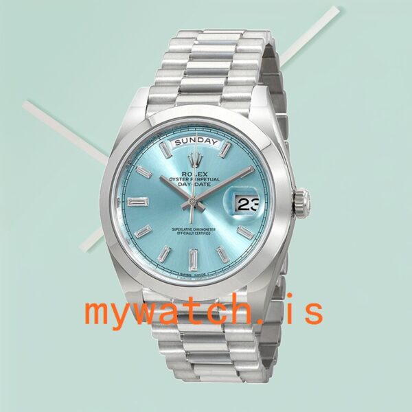 Rolex Day-Date 228206 Men’s 40mm Stainless Steel President Bracelet - Image 5