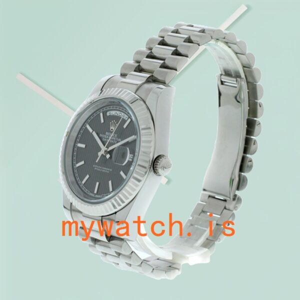 Rolex Day-date 228239BKSP 40mm Men’s Black Dial President Bracelet - Image 3