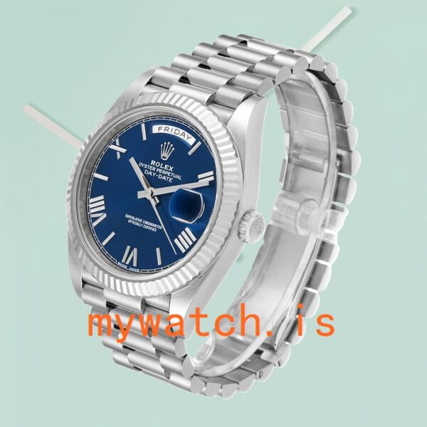 Rolex Day-Date Men’s 40mm m228239-0007 Blue Dial - Image 2