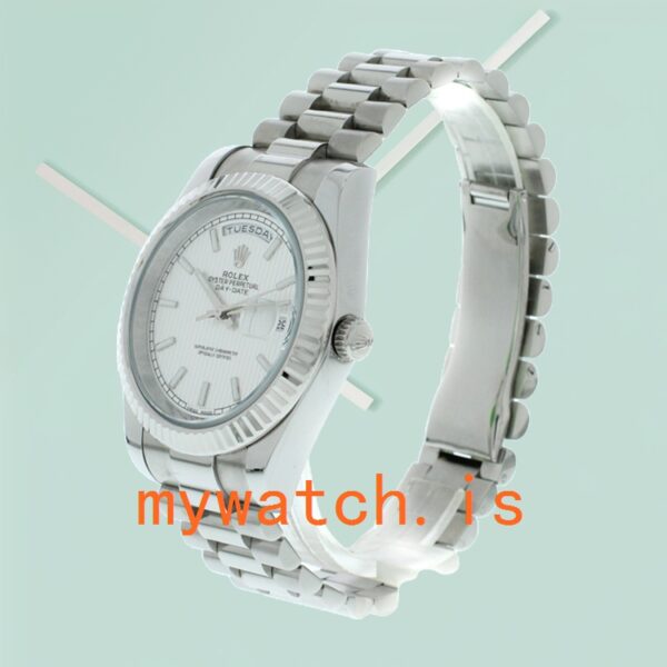 Rolex Day-Date 40mm Men’s 228239 President Bracelet Stainless Steel - Image 5