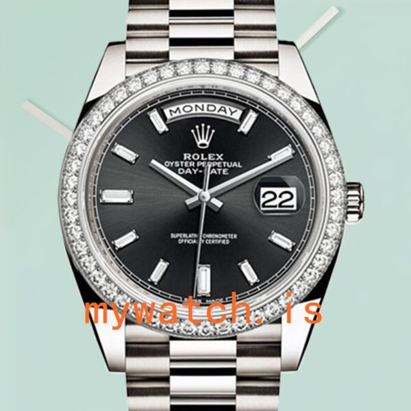 Rolex Day-Date Men’s 40mm 228349BKDP Black Dial Automatic