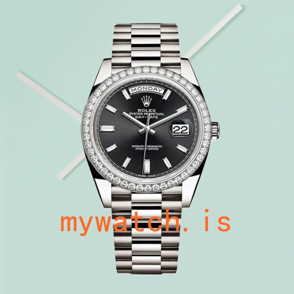 Rolex Day-Date Men’s 40mm 228349BKDP Black Dial Automatic - Image 2