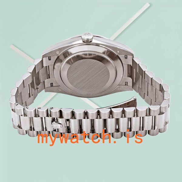 Rolex Day-Date 40mm 228349SRP Men’s Silver-tone Automatic - Image 4