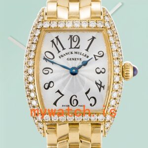 Franck Muller Cintrée Curvex 19mm 2500QZD Ladies Stainless Steel