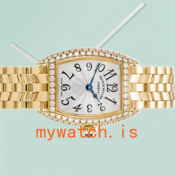 Franck Muller Cintrée Curvex 19mm 2500QZD Ladies Stainless Steel - Image 3