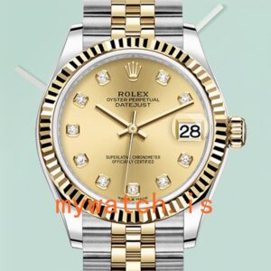 Rolex Datejust Ladies 31mm m278273-0026 Jubilee Bracelet Champagne Dial