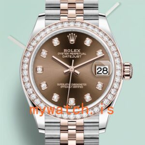 Rolex Datejust m278381rbr-0028 31mm Ladies Silver-tone