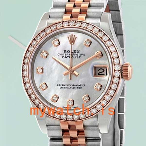 Rolex Datejust Ladies m278381rbr-0026 31mm Jubilee Bracelet