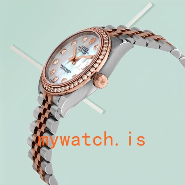 Rolex Datejust Ladies m278381rbr-0026 31mm Jubilee Bracelet - Image 4