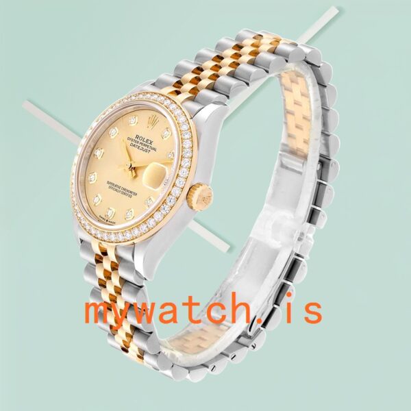 Rolex Datejust 31mm m278383rbr-0026 Ladies Champagne Dial - Image 4