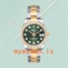 Rolex Datejust Ladies m278383rbr-0029 31mm Green Dial Automatic - Image 2