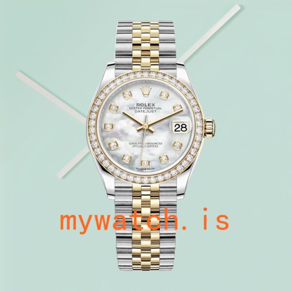 Rolex Datejust 31mm m278383rbr-0028 Ladies Diamond Bezel Automatic - Image 2