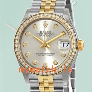 Rolex Datejust 31mm Ladies m278383rbr-0020 Silver Dial