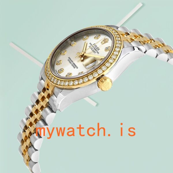 Rolex Datejust 31mm Ladies m278383rbr-0020 Silver Dial - Image 4