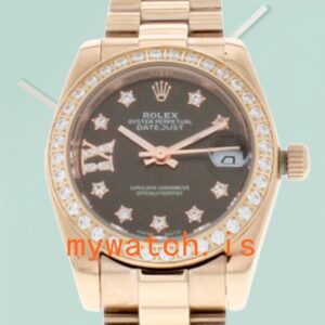 Rolex Datejust Ladies m279135rbr-0001 28mm Rose Gold-tone