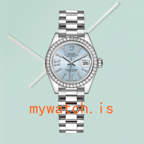 Rolex Datejust Ladies 28mm 279136 President Bracelet Automatic - Image 2