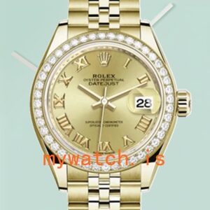 Rolex Datejust Ladies m279138rbr-0022 28mm Champagne Dial