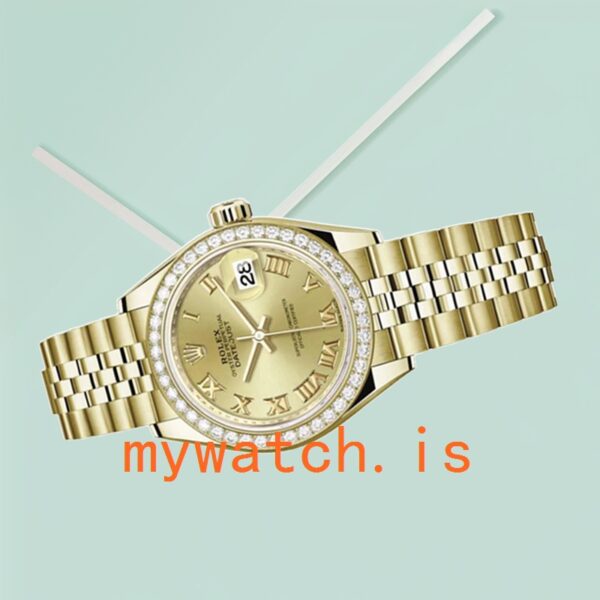 Rolex Datejust Ladies m279138rbr-0022 28mm Champagne Dial - Image 4