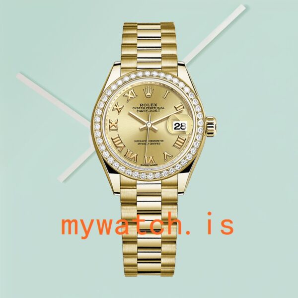 Rolex Datejust m279138rbr-0021 28mm Ladies Diamond Bezel Automatic - Image 2