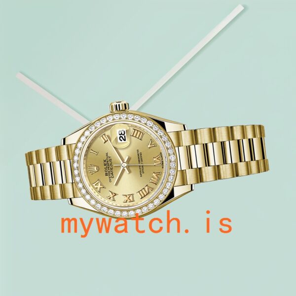 Rolex Datejust m279138rbr-0021 28mm Ladies Diamond Bezel Automatic - Image 4