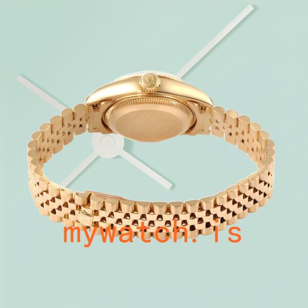 Rolex Datejust m279138rbr-0018 28mm Ladies Silver Dial Gold-tone - Image 3