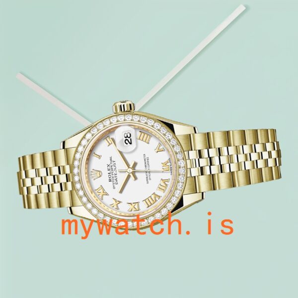 Rolex Datejust m279138rbr-0032 Ladies 28mm Automatic Gold-tone - Image 4